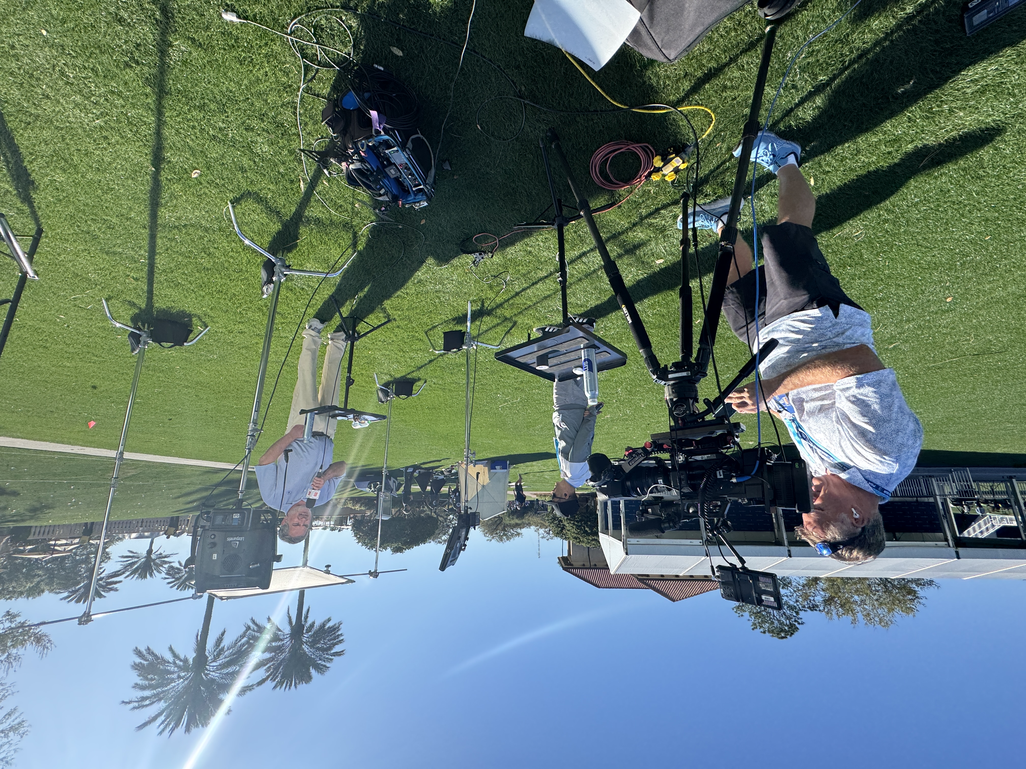 On set