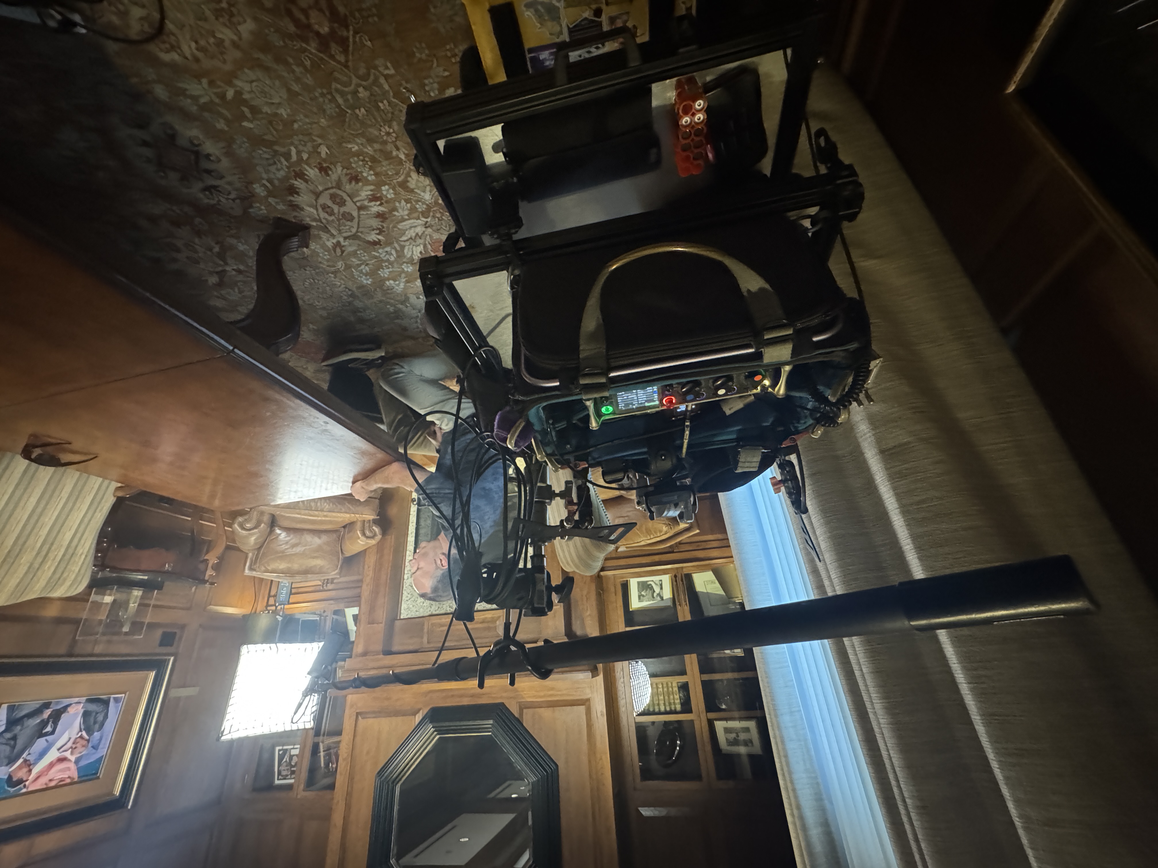 On set